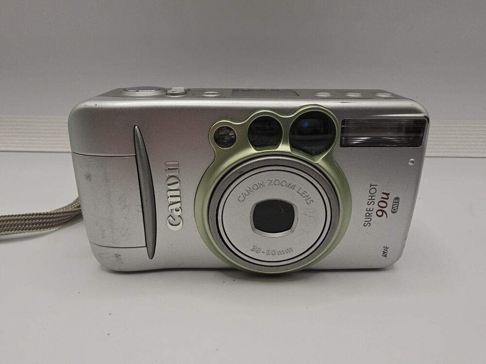 Canon Sure Shot 90U II 35mm Point & Shoot Film Camera 38-90mm Zoom